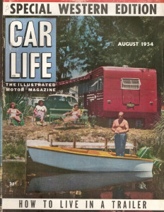 CAR LIFE 1954 AUG - FIRE TRUCKS, NASH-HEALEY LeMANS, BRISTOL 450, RACE FERRARI